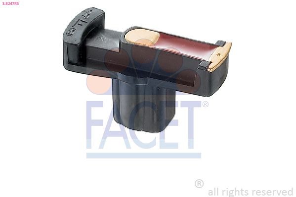 FACET Stroomverdelerrotor 3.8247RS 3.8247RS Verdeler rotor RENAULT SCÉNIC FACET