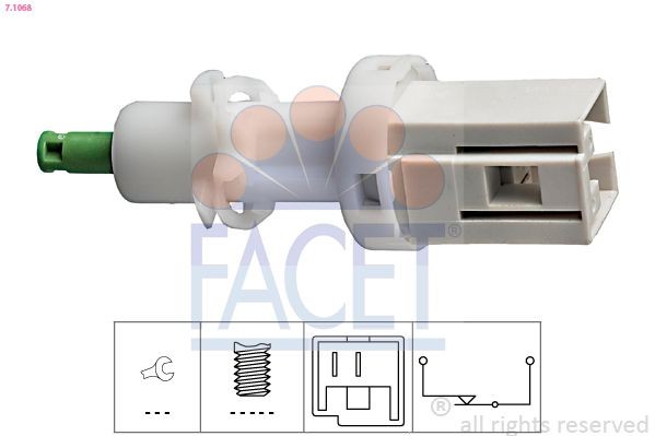 FACET Interruttore pedale freno 7.1068 7.1068 Interruttore pedale freno FACET ALFA ROMEO 155 costo