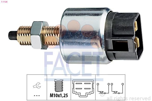 FACET Remlichtschakelaar 7.1128 FACET 7.1128 Remlichtschakelaar Suzuki Vitara mk1 prijs