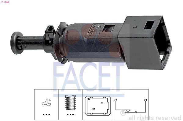 FACET Remlichtschakelaar 7.1148 Remlichtschakelaar FACET SUNNY 7.1148 goedkoop