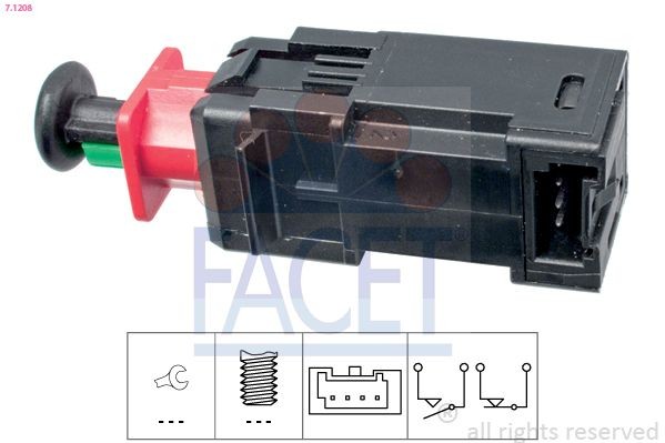 FACET Bremslichtschalter 7.1208 Bremsschalter FACET SPARK 7.1208 günstig