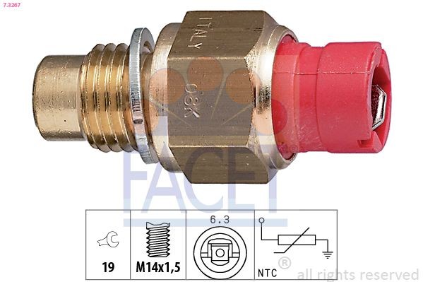 FACET Öltemperatursensor 7.3267 7.3267 FACET 33 Sportwagon (905A) Öltemperatursensor kaufen