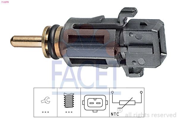 FACET Kühlmitteltemperatursensor 7.3279 7.3279 Sonde Temperature FACET MINI Kosten