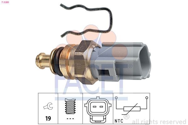 Sensor, kølevæsketemp. FACET 7.3285 FACET 7.3285 Temperaturføler FORD MAVERICK 2019