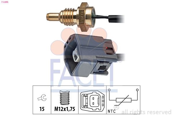 FACET Sensore, Temperatura refrigerante 7.3295 FACET 7.3295 Sensore di temperatura Ford Mondeo ba7 originale prezzo
