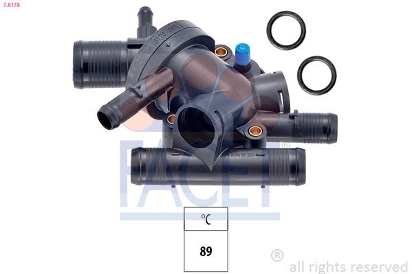 FACET Termostaatti, jäähdytysneste 7.8178 7.8178 FACET Termostaatti jäähdytysneste RENAULT MEGANE