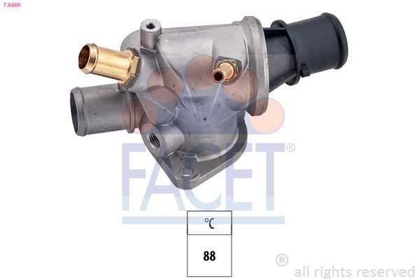 FACET Termostaat, Jahutusvedelik 7.8469 Termostaat FACET 124 7.8469 odav