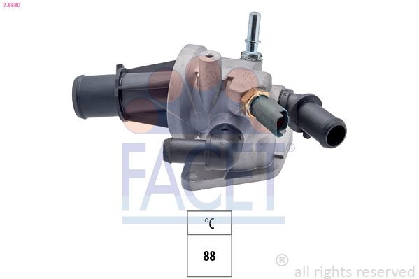 FACET Termostat chladenia 7.8580 Termostat FACET TOURNEO CONNECT 7.8580 lacné