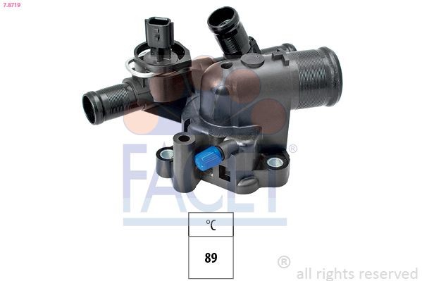 FACET Termostato motore 7.8719 7.8719 costo Termostato refrigerante RENAULT MEGANE FACET