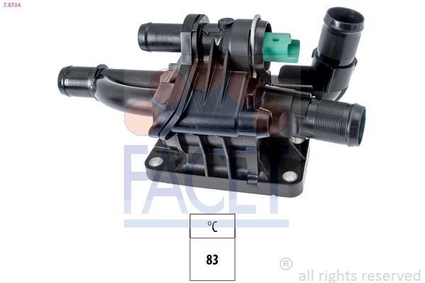 FACET Termostato motore 7.8734 FACET 7.8734 costo Termostato refrigerante Ford Mondeo ba7 originale