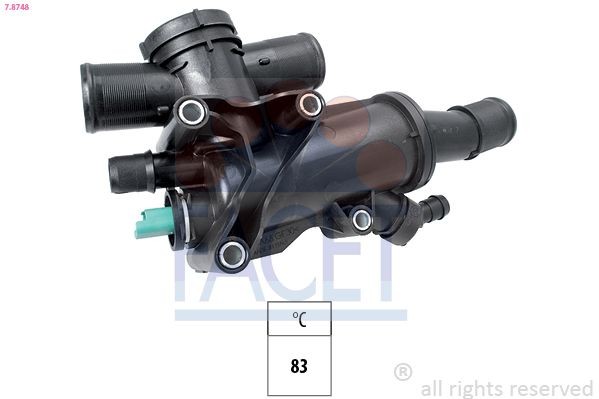 FACET Kühlwasserthermostat 7.8748 7.8748 Thermostat VOLVO 740 FACET kaufen