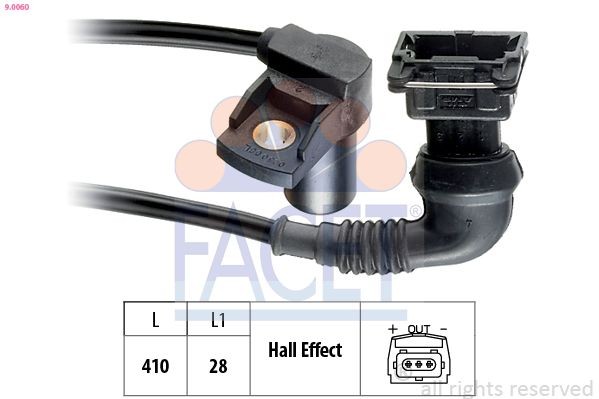 FACET Nokkenassensor 9.0060 Nokkenassensor FACET 5-serie 9.0060 goedkoop