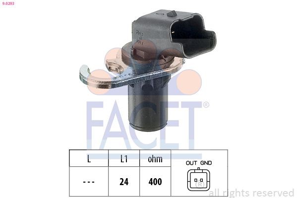 FACET Krukassensor 9.0293 Krukas-sensor FACET J5 9.0293 goedkoop
