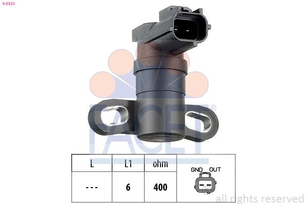 FACET Capteur PMH 9.0333 Sonde pmh FACET V60 9.0333 pas cher