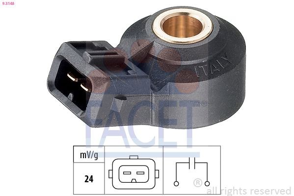 FACET Detonatsiooniandur 9.3148 FACET 9.3148 Detonatsiooniandur Toyota FORTUNER originaal