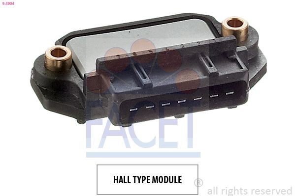 FACET Koplingsapparat, tenningsapparat 9.4004 9.4004 Tenningsmodul AUDI 100 FACET