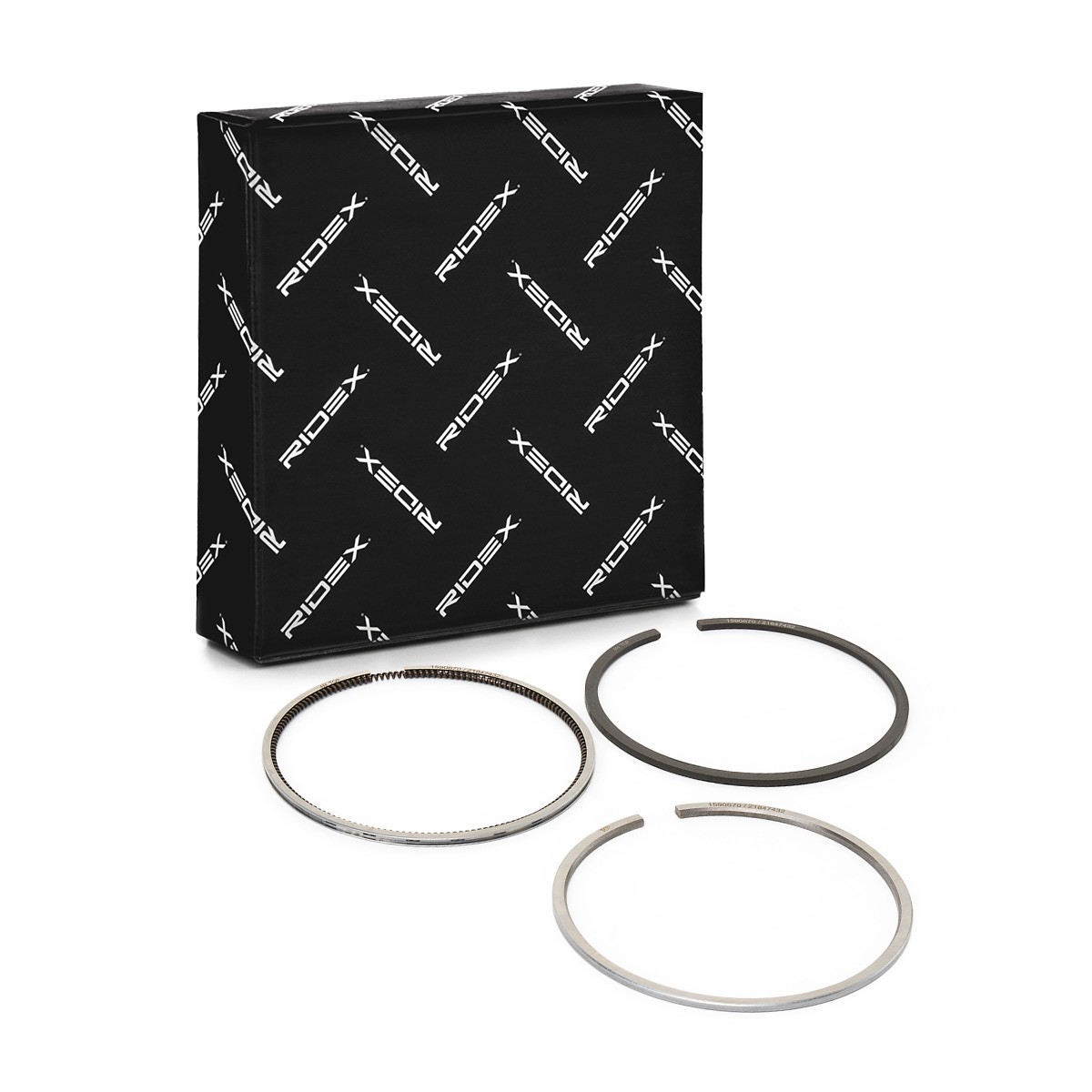 RIDEX Zuigerveerset 444P0376 Suzuki IGNIS Zuigerringen RIDEX 444P0376