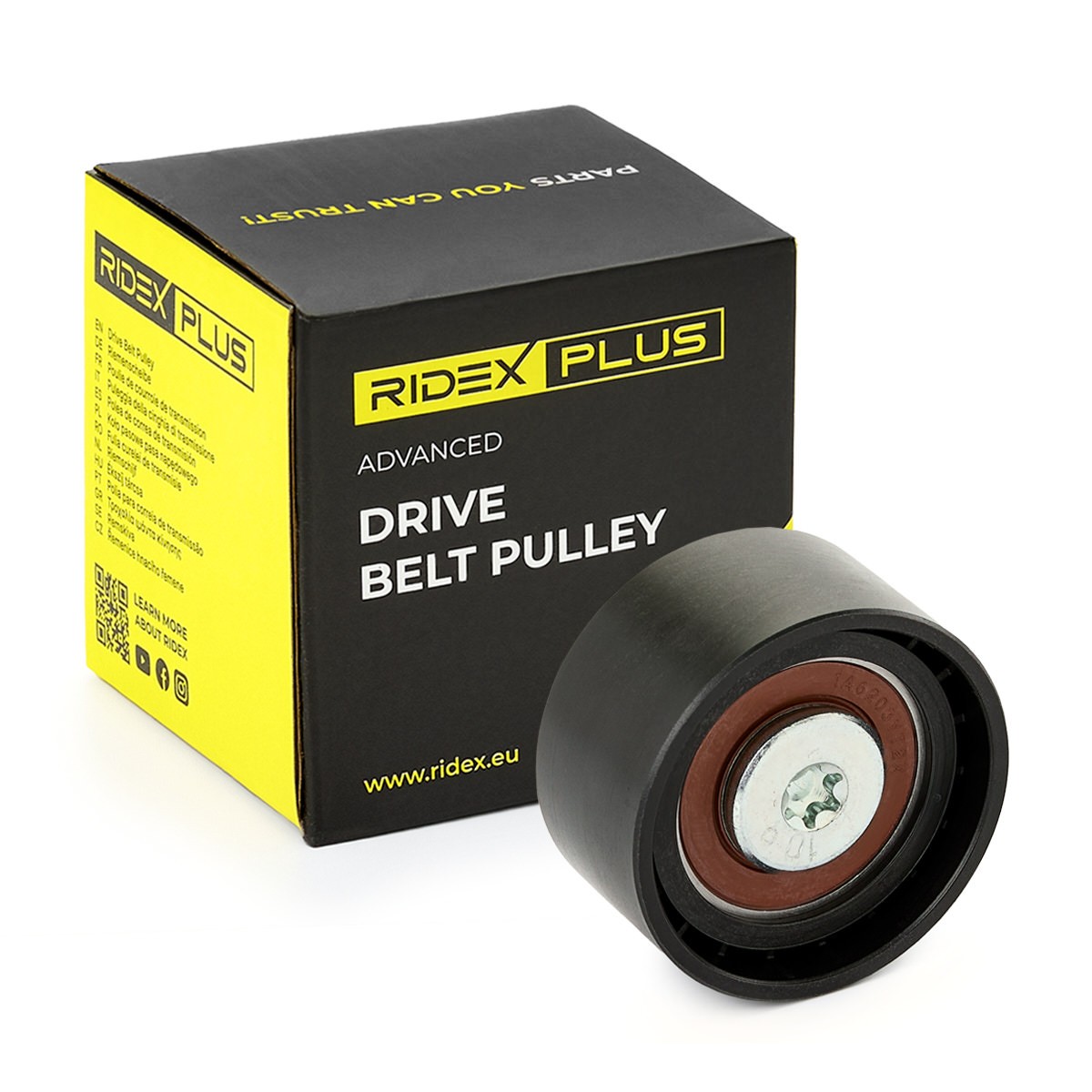 RIDEX PLUS Styrrulle, drivrem 312D0061P 312D0061P Löprulle RIDEX PLUS AUDI Q3