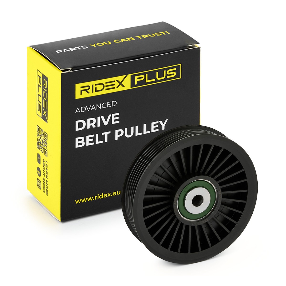 RIDEX PLUS Styrrulle, drivrem 312D0081P 312D0081P RIDEX PLUS styrrulle kilrem TOYOTA COROLLA