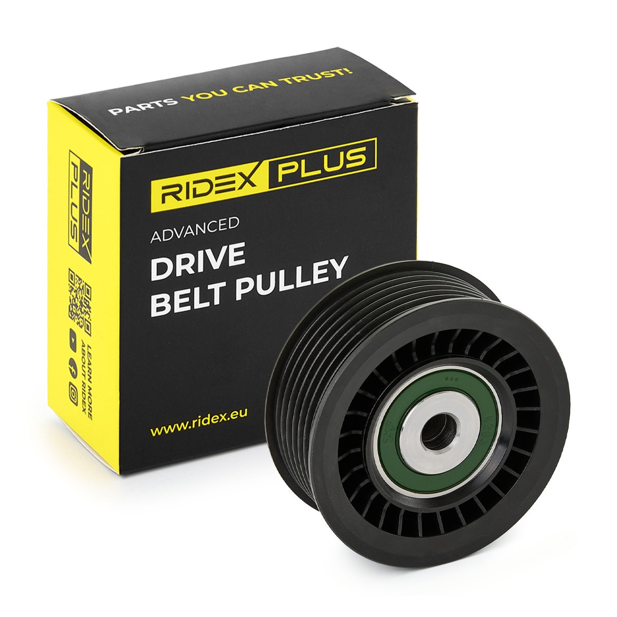 RIDEX PLUS Galet enrouleur de courroie d'accessoire 312D0092P Déviation poulie de guidage RIDEX PLUS TOYOTA 312D0092P