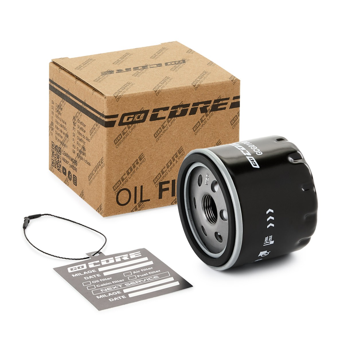 goCORE Filtro de óleo GCG0100 Filtro de óleo goCORE Smart FORFOUR GCG0100