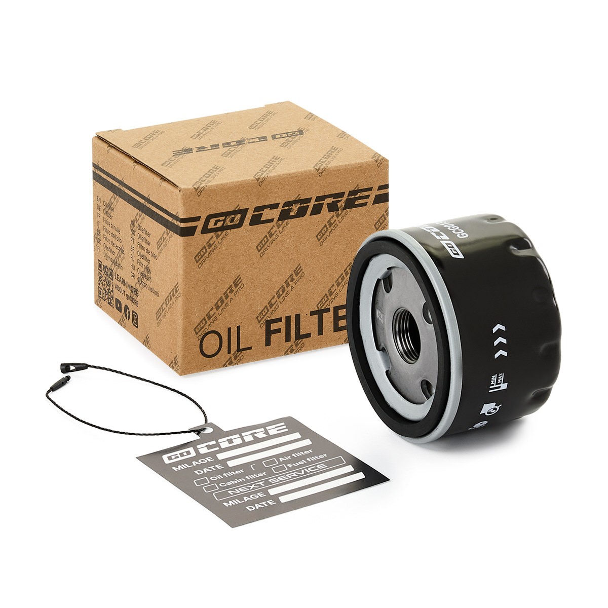 goCORE Filtro olio GCG0136 GCG0136 costo Filtro olio goCORE NISSAN NOTE