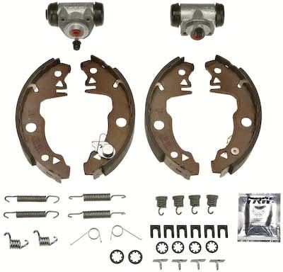 TRW Piduriklotside komplekt BK1006 BK1006 Brake Kit Trummelpiduriklotsid FORD USA ESCAPE TRW