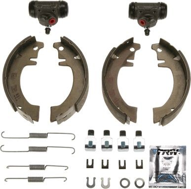 TRW Remmenset, trommelrem BK1012 TRW BK1012 Remschijf, trommelrem Renault Trafic FL prijs