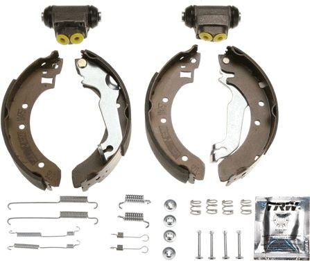 TRW Piduriklotside komplekt BK1639 Trummelpiduriklotsid TRW FIESTA BK1639 odav
