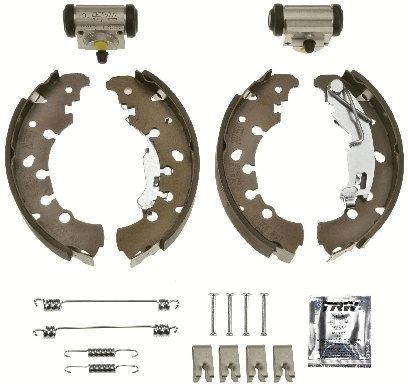 TRW Remmenset, trommelrem BK1777 Fiat DUCATO Remschijf, trommelrem TRW Brake Kit BK1777