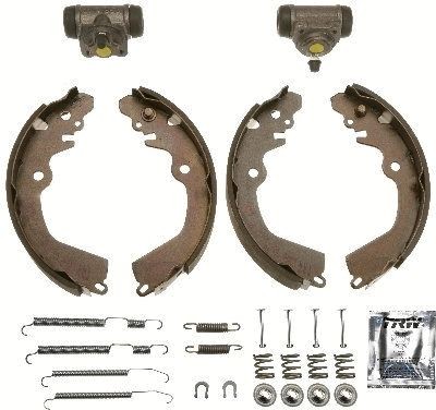 TRW Bremsbackensatz BK2932 Bremsbacken Set TRW Mitsubishi L 400 Brake Kit BK2932