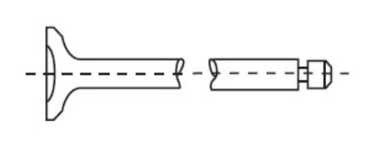 GIEFFE Indsugningsventil 3142 GIEFFE 3142 VW T6 Transporter Indsugningsventil originale pris