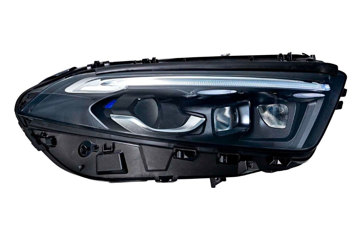 HELLA Forlygte 1EX 015 390-721 HELLA 1EX 015 390-721 originale Mercedes W177 Forlygter hvad koster