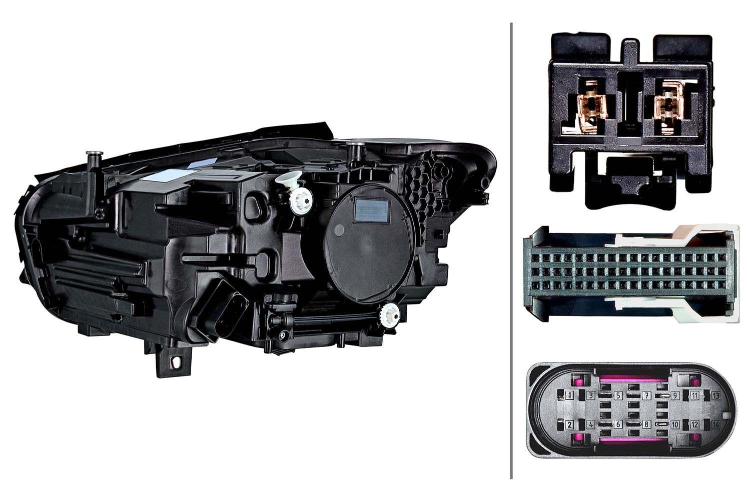 HELLA Forlygte 1EX 015 558-321 HELLA 1EX 015 558-321 Forlygte