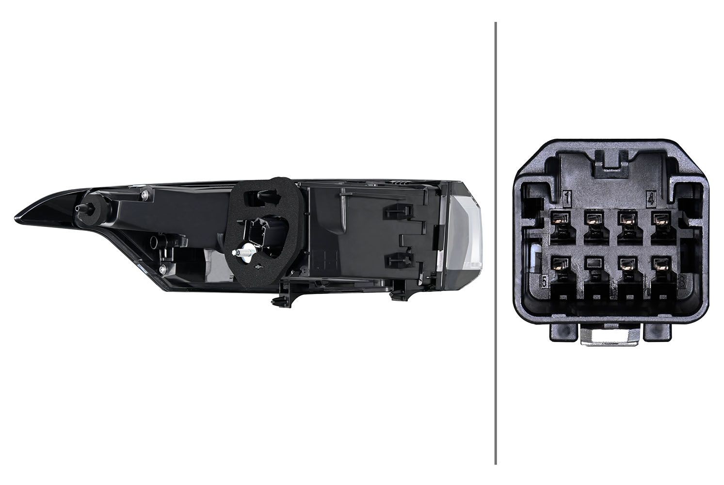 Bakljus HELLA 2SD 015 019-121 HELLA 2SD 015 019-121 Baklyktor PEUGEOT 308 2022