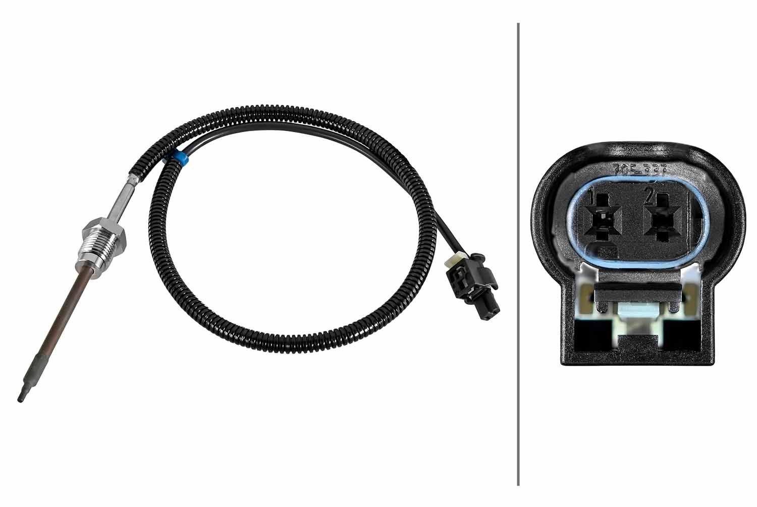 Abgastemperatursensor HELLA 6PT 010 376-781 6PT 010 376-781 HELLA Abgastemperatursensor C-Klasse 2009 original