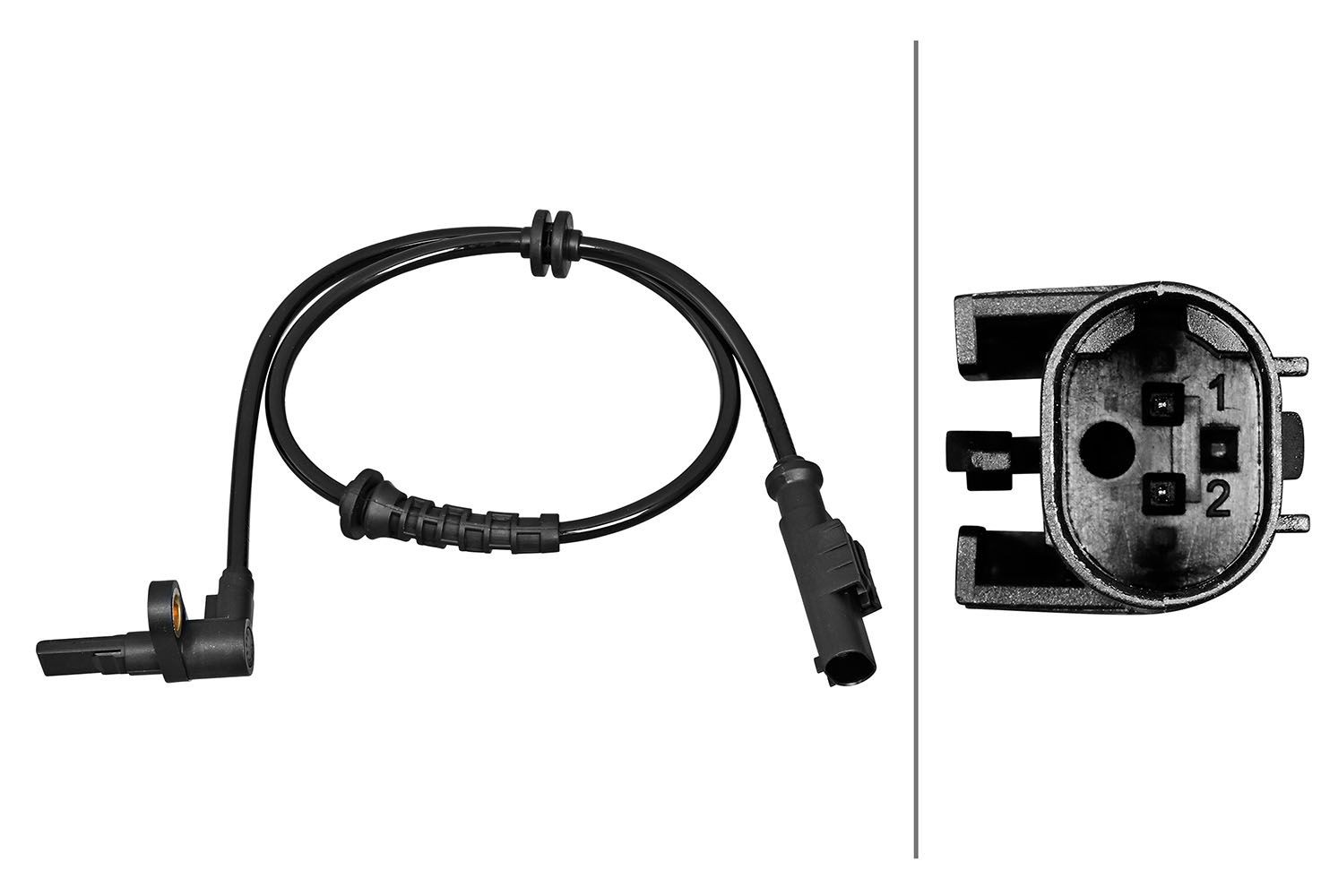 HELLA Sensor, rotações da roda 6PU 358 217-001 6PU 358 217-001 Sensor ABS ALFA ROMEO GTV HELLA