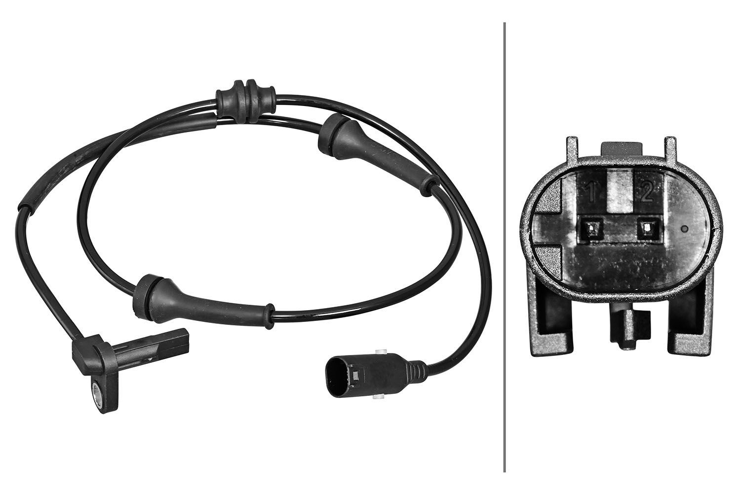 HELLA Wielsnelheidssensor (ABS) 6PU 358 217-131 Fiat QUBO Wielsensor HELLA 6PU 358 217-131