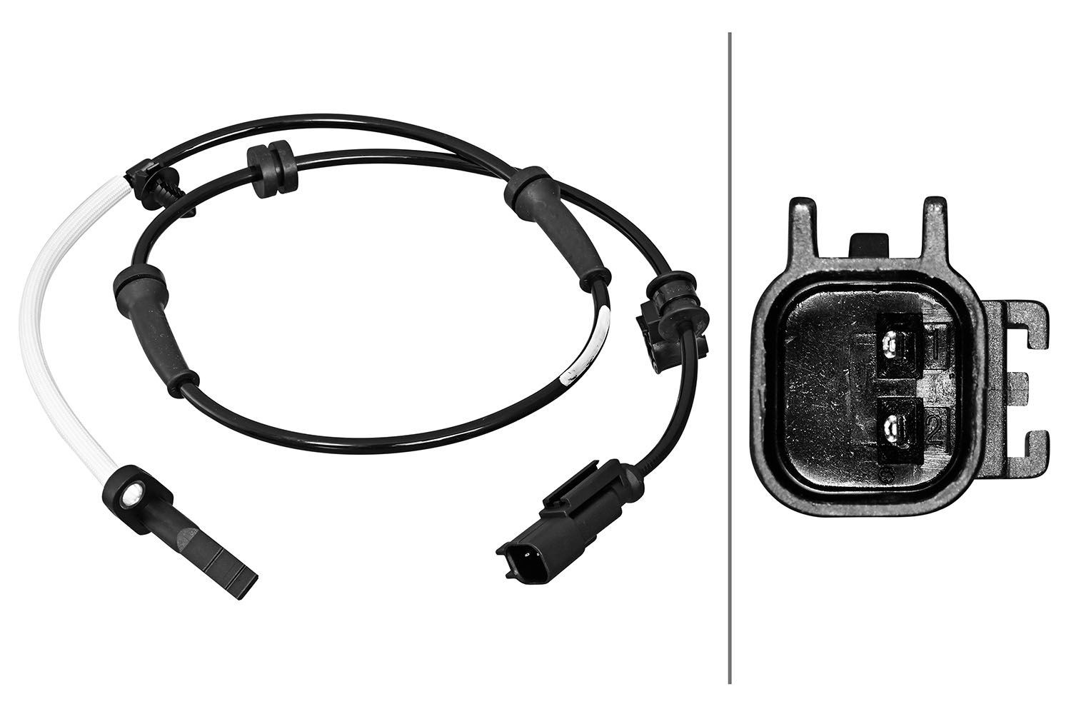 HELLA ABS-givare 6PU 358 217-201 6PU 358 217-201 HELLA hjulvarvtalssensor TESLA MODEL X