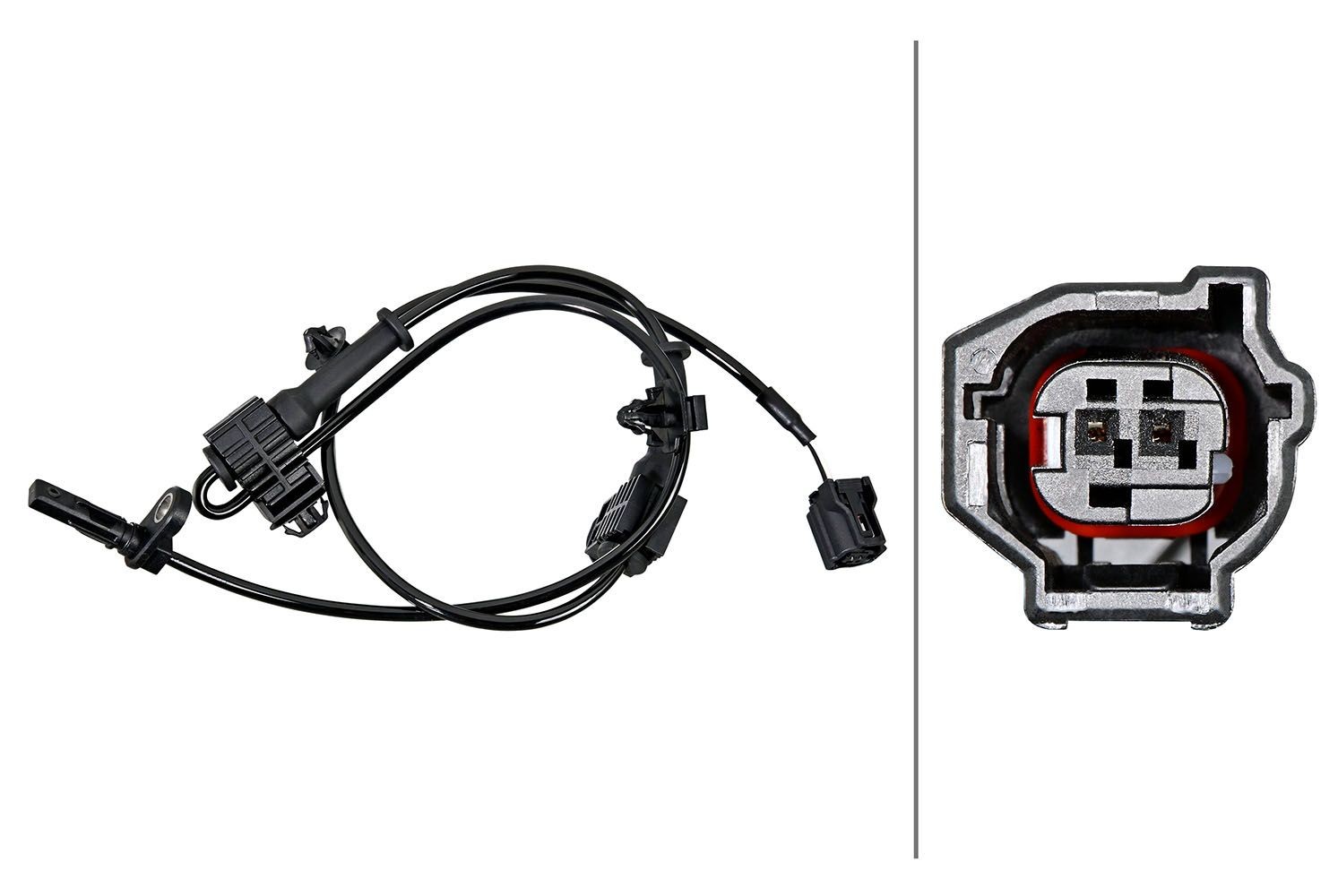 HELLA Wielsnelheidssensor (ABS) 6PU 358 219-381 HELLA 6PU 358 219-381 originele Abs sensor 3 Van / Hatchback (BM) kosten