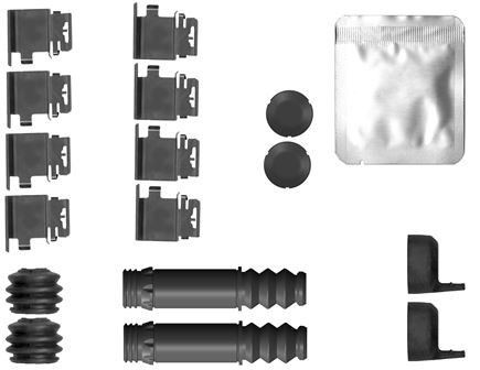 HELLA Monteringssats, bromsbelägg 8DZ 355 207-411 8DZ 355 207-411 HELLA monteringssats, bromsbelägg Opel ASTRA
