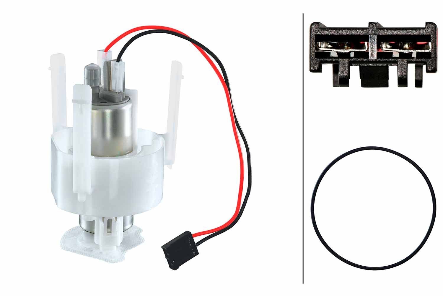 HELLA Bränslepump 8TF 358 304-921 8TF 358 304-921 HELLA soppapump Mercedes 100