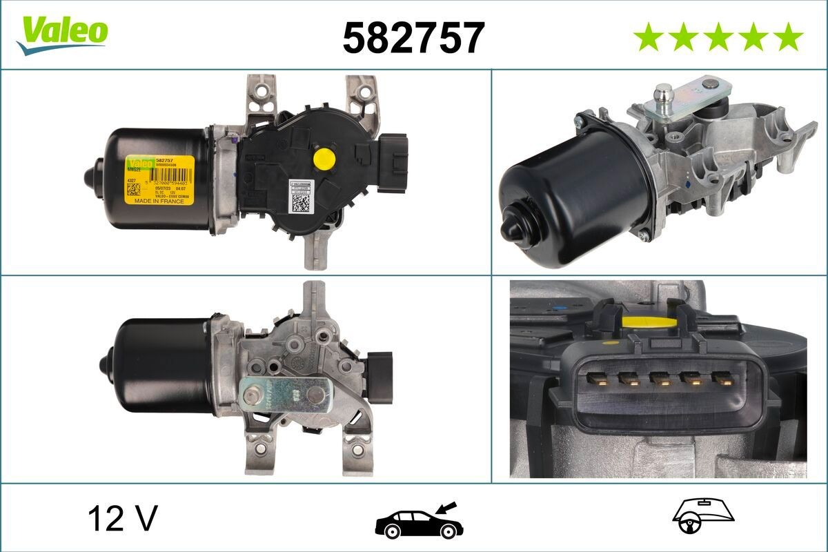 VALEO Viskermotor 582757 582757 Viskermotor VALEO BMW 6-serie