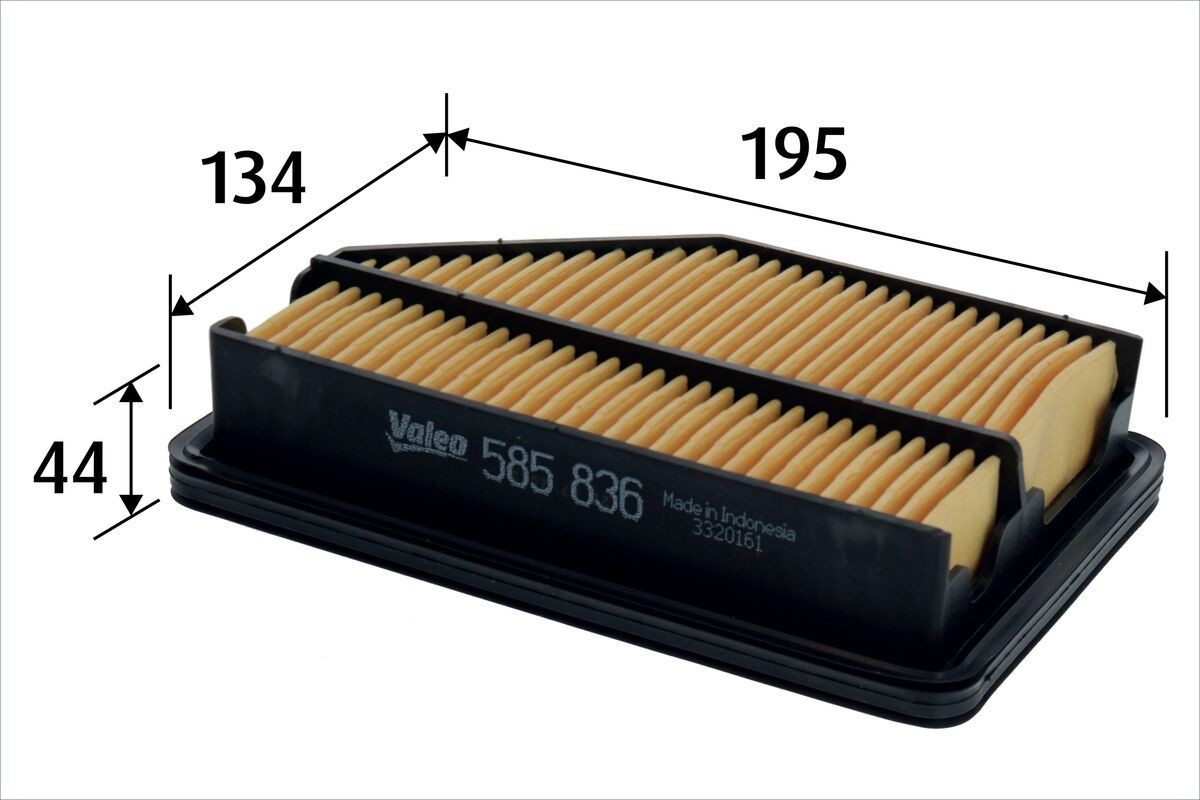 VALEO Gaisa filtrs 585836 585836 Gaisa filtrs VALEO HONDA CR-V