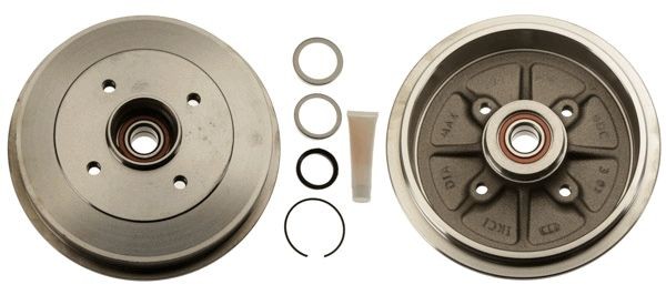 TRW Brake drum DB4220B TRW DB4220B genuine PEUGEOT 106 II Box Body / Hatchback (1S) drum brake price