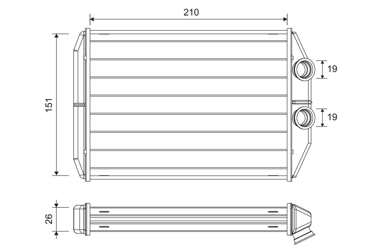 VALEO Värmepaket 811624 811624 VALEO värmepaket MERCEDES-BENZ S-klass