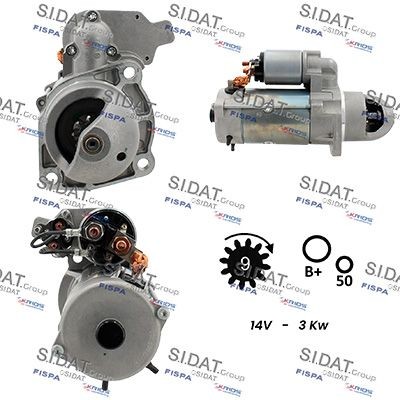 SIDAT Starteris S12BH0677 Starteris SIDAT C Klase S12BH0677 lēti