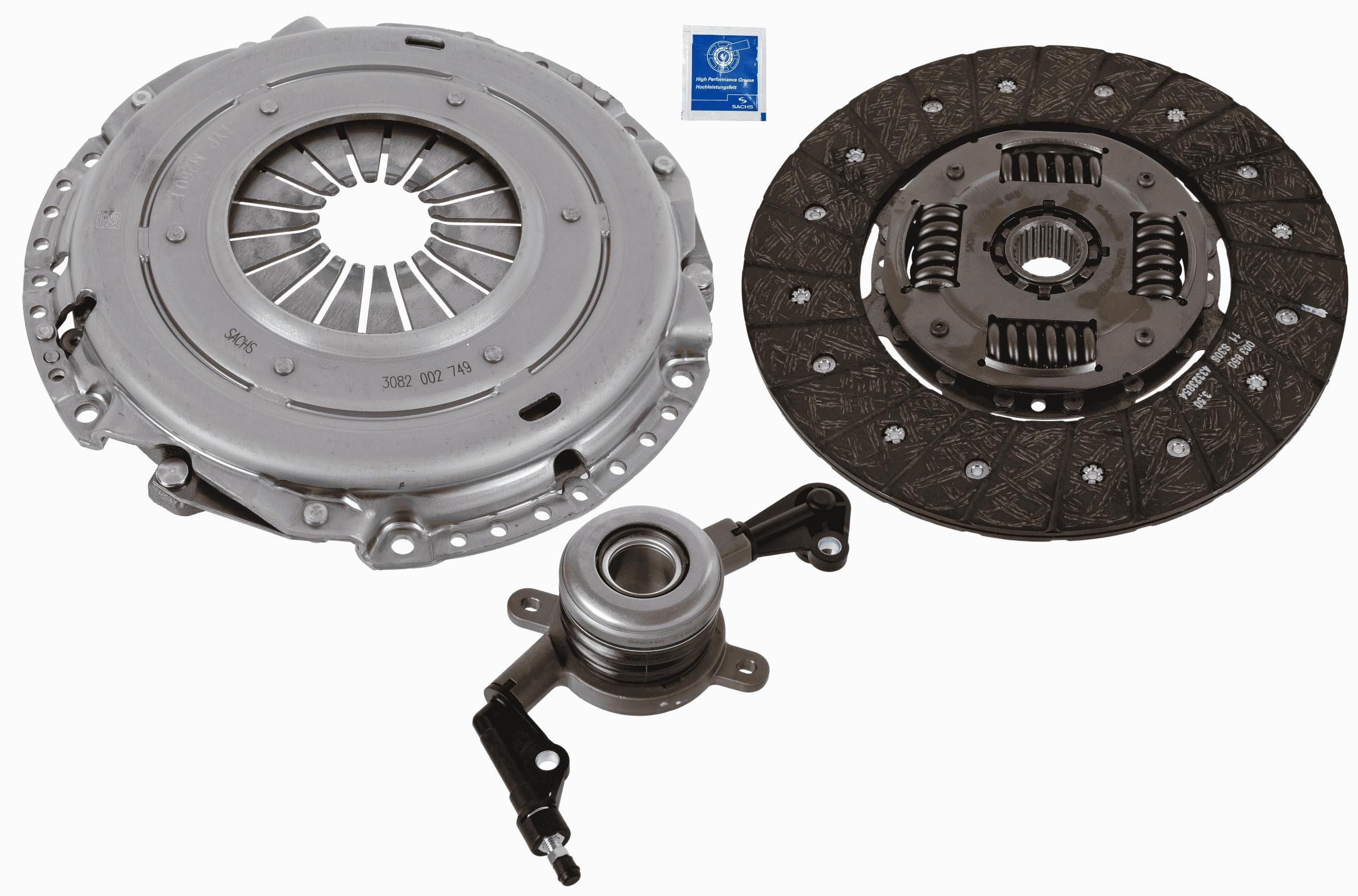 SACHS Kit de embraiagem 3000 990 630 SACHS 3000 990 630 Kit de embraiagem MERCEDES-BENZ Sprinter 4-t Tourer (907) 414 CDI (907.741, 907.743, 907.745) 143 cv 2021