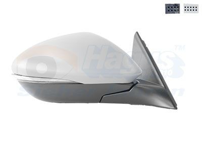 Wing mirror VAN WEZEL 0125808 VAN WEZEL 0125808 2025 Alfa Romeo STELVIO side mirror replacement cost