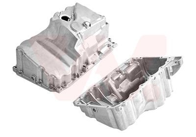 Oil sump VAN WEZEL 0593070 VAN WEZEL 0593070 2009 BMW 6 Series oil sump replacement